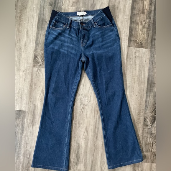 Hatch Blue Flare & Wide Leg Jeans - Picture 1 of 7